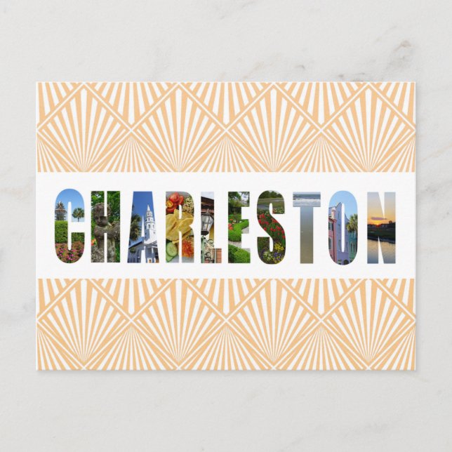 Charleston South Carolina Fotos Postkarte (Vorderseite)