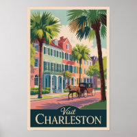 Charleston South Carolina Illustration Reisen