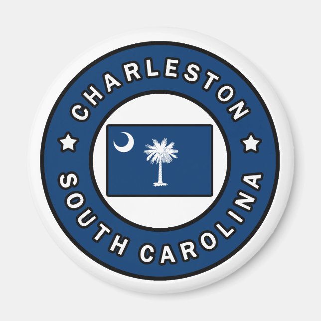 Charleston South Carolina Magnet (Vorne)