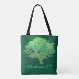 Charleston, South Carolina Majestic Live Oak Tree Tasche