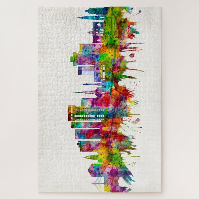 Charleston South Carolina Skyline (Vertikal)