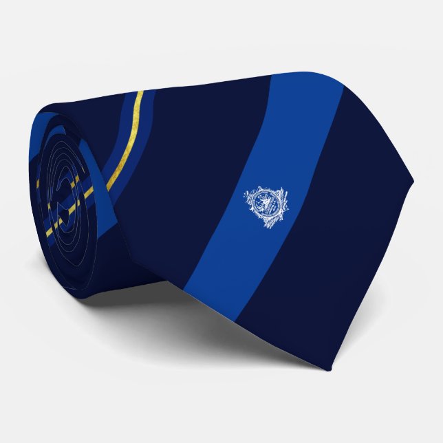Charleston (South Carolina) Stadtflagge Neck Tie Krawatte (Gerollt)