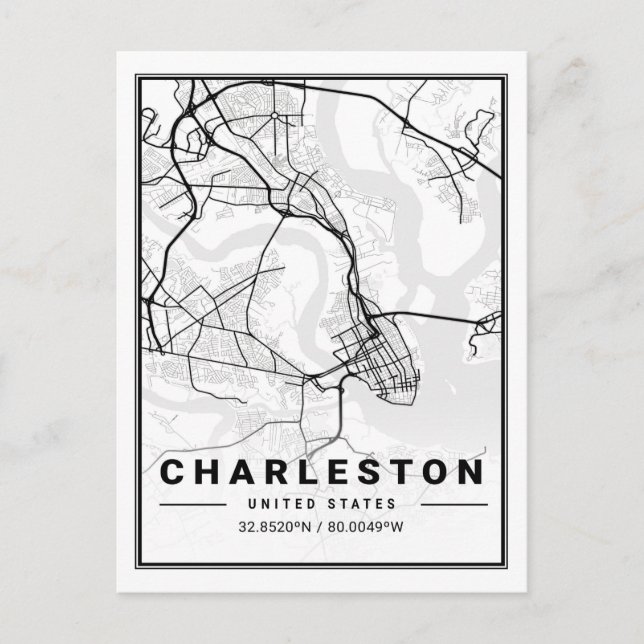 Charleston South Carolina USA Reisen Postkarte (Vorderseite)