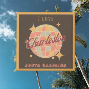 Charleston South Carolina USA Vintag Magnet