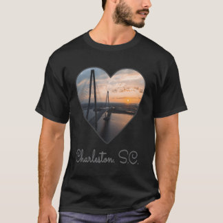 Charleston South Carolina Vacation Ravenel Bridge T-Shirt