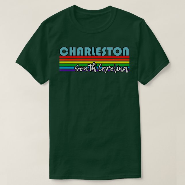 Charleston South olina Pride Charleston LGBT Gesch T-Shirt (Design vorne)