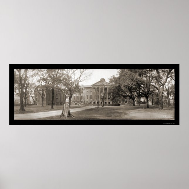 Charleston Uni SC Foto 1909 Poster (Vorne)