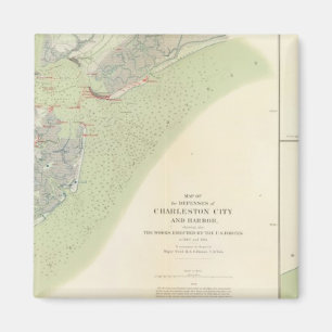Charleston-Verteidigung, Belmont-Schlachtfeld Magnet