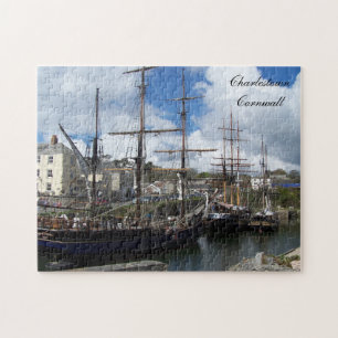 Charlestown Cornwall England Poldark Standort