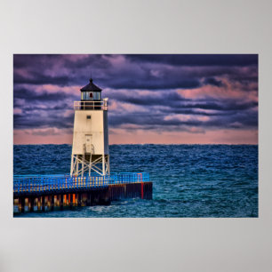 Charlevoix Light 0808 Poster