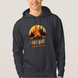 Charlevoix Michigan Lagerfeuer Hoodie