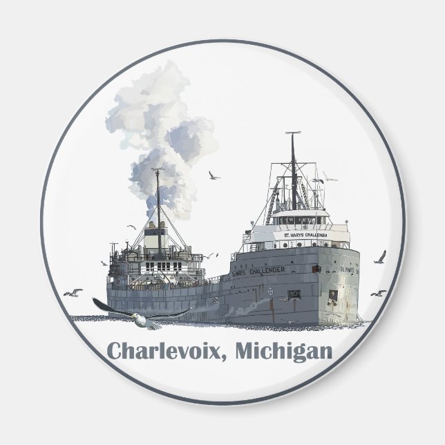 Charlevoix, Michigan Magnet (Vorne)