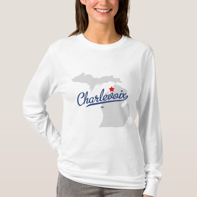 Charlevoix Michigan MI Shirt (Vorderseite)