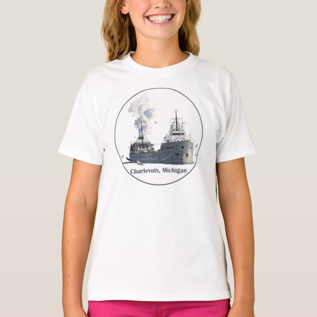 Charlevoix, Michigan T-Shirt (Vorderseite)