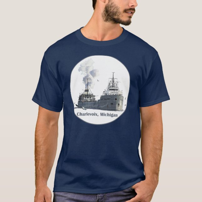Charlevoix, Michigan T-Shirt (Vorderseite)