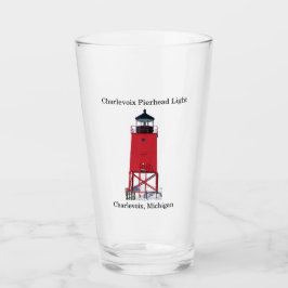 Charlevoix Pierhead Light Glas