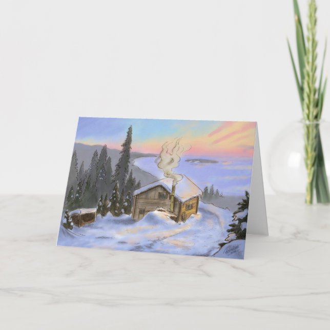 Charlevoix, Quebec Feiertagskarte (Vorderseite)