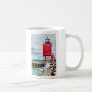Charlevoix South Pierhead Lighthouse Kaffeetasse