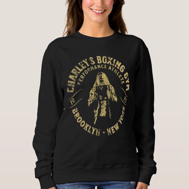 Charley`s Boxing Gym Retro Vintag 5 Sweatshirt (Vorderseite)