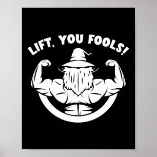 Charlian Minds - Bodybuilding des Gewichtshebens Poster