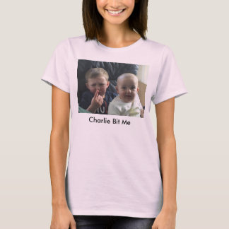 Charlie bit me - der Finger - doppelte T-Shirt