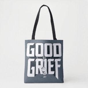 Charlie Brown "Good GTrauer" Rock Band T-Shirt Gra Tasche