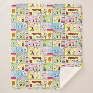 Charlie Brown, Snoopy & Sally Eiscreme Sherpadecke