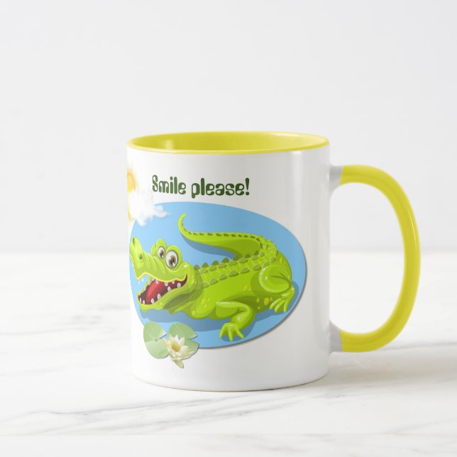Charlie Crocodile Tasse (Rechts)