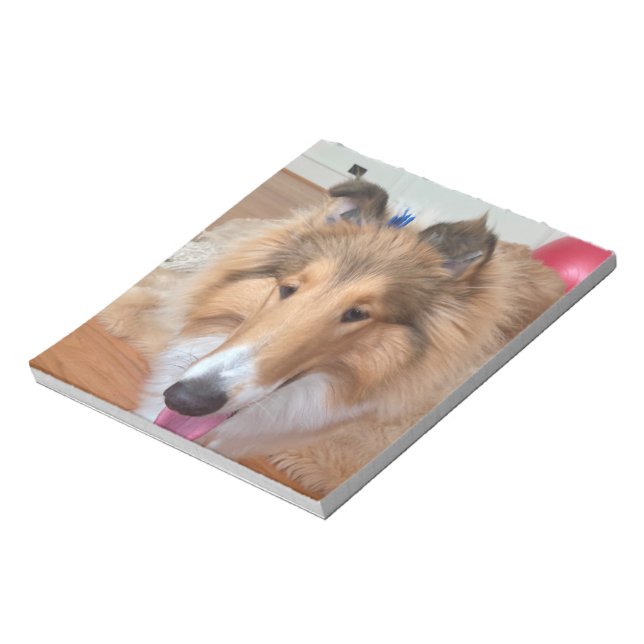 Charlie der Hund Notizblock (Rotiert)