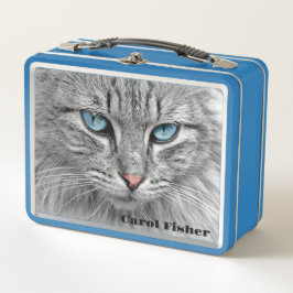 Charlie die Katze Metall Brotdose