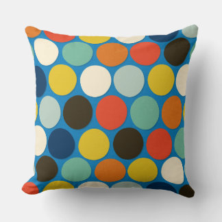 Charlie-Fleck blau Kissen