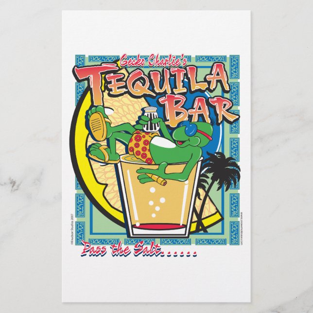 CHARLIE-in-SHOT Briefpapier (Vorderseite)