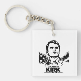 Charlie Kirk Schlüsselanhänger