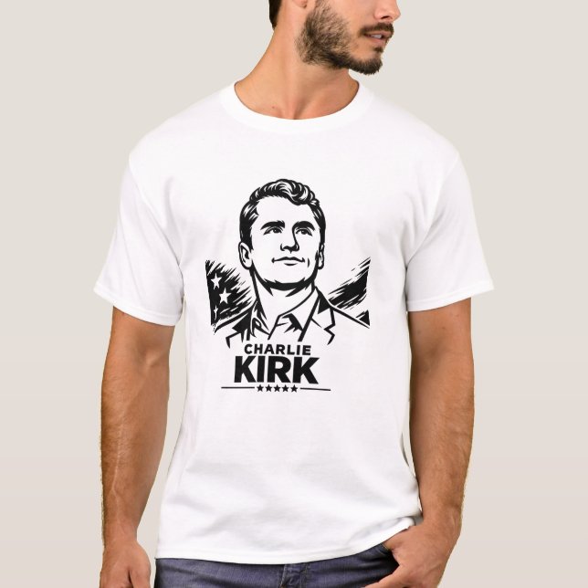 Charlie Kirk T-Shirt (Vorderseite)