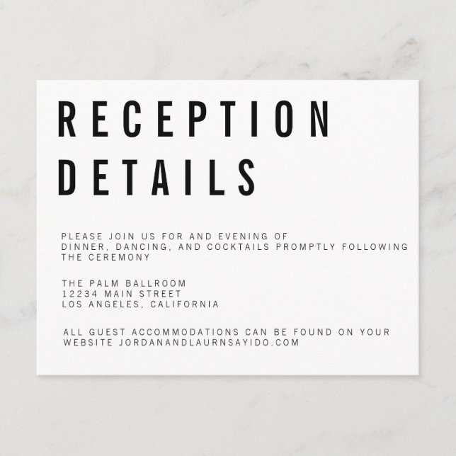 Charlie-Minimalistisch-Abschlusskarte Begleitkarte (Vorderseite)