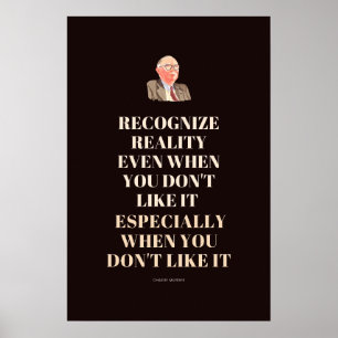 Charlie Munger Zitat 8 Poster