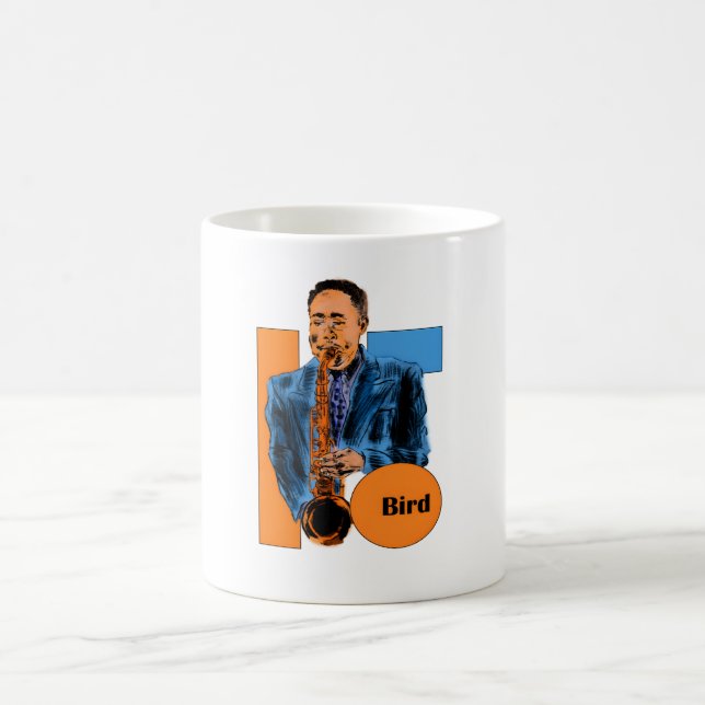 Charlie Parker Kaffeetasse (Mittel)