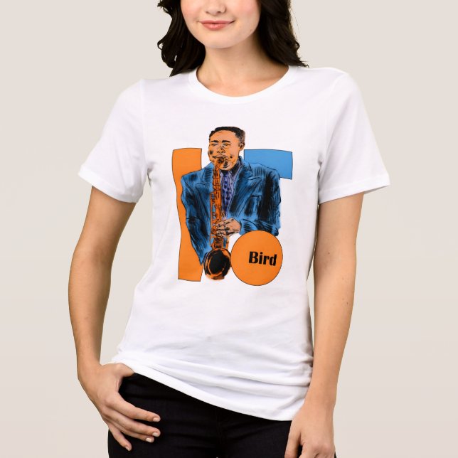 Charlie Parker Tri-Blend Shirt (Vorderseite)