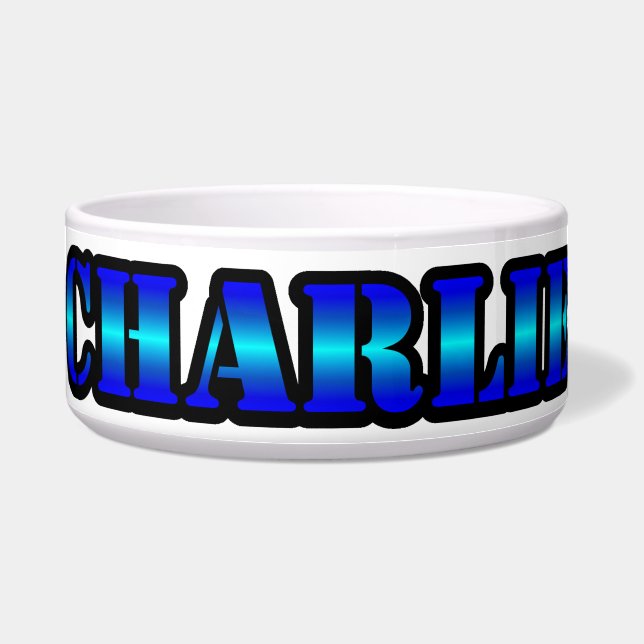 CHARLIE Pet Bowl Napf (Vorderseite)