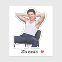Charlie Puth Custom-Cut Sticker