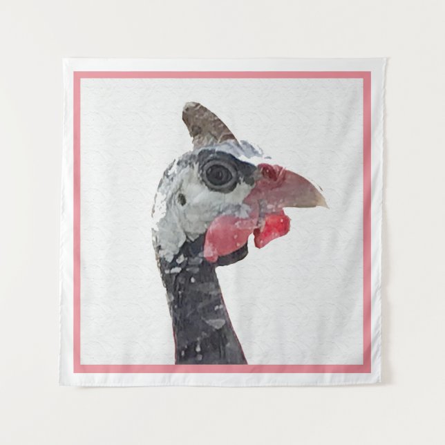 Charlie Square Wandteppich (Vorderseite)