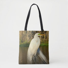 Charlie The Great Egret Tasche