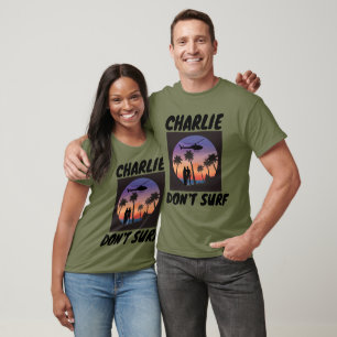 CHARLIE ÜBERNIMMT KEINE MILITÄRISCHEN VIETNAM-T -  T-Shirt