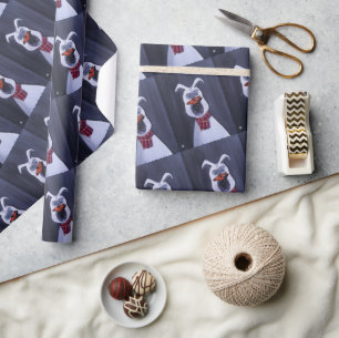 Charlie und das Monarch-Gemälde von Alfred Fox Geschenkpapier