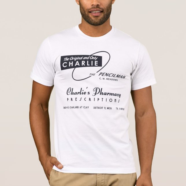Charlien Apotheke Detroit T-Shirt (Vorderseite)
