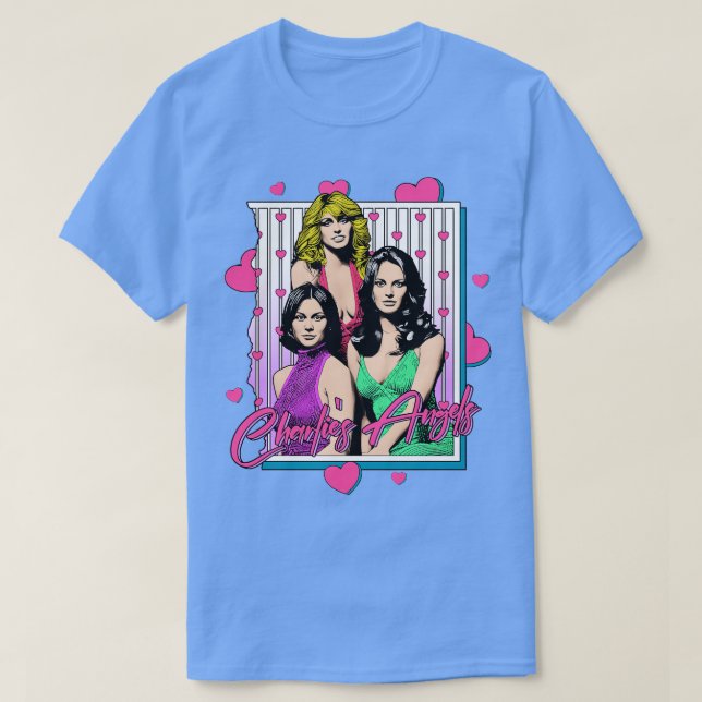 Charlies Angels Hearts Frame T-Shirt (Design vorne)