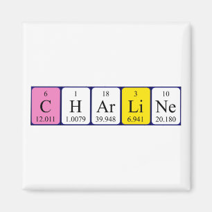 Charline Periodenmagnet Magnet