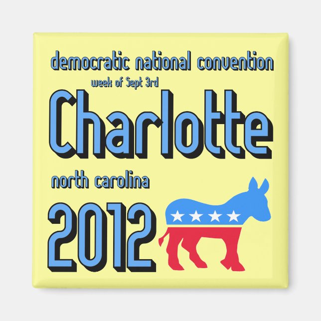 Charlotte 2012 magnet (Vorne)