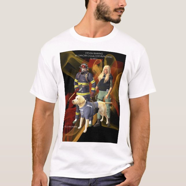 Charlotte and Steven with Neo T-Shirt (Vorderseite)