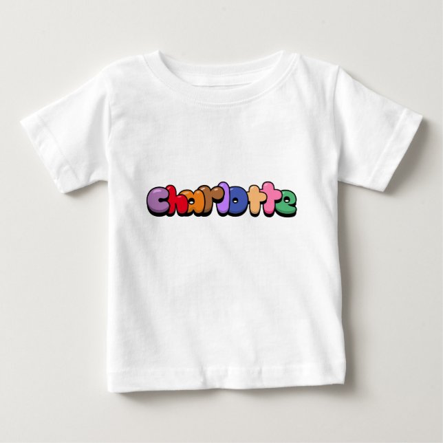 Charlotte Baby T-shirt (Vorderseite)